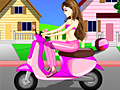 Motociklas Girl Dress Up žaisti internete