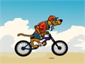 Paplūdimys BMX Scooby Doo žaisti internete